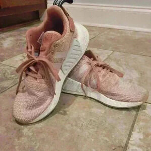 EUC women's Adidas Boost running sneakers, sz  6.5, $40